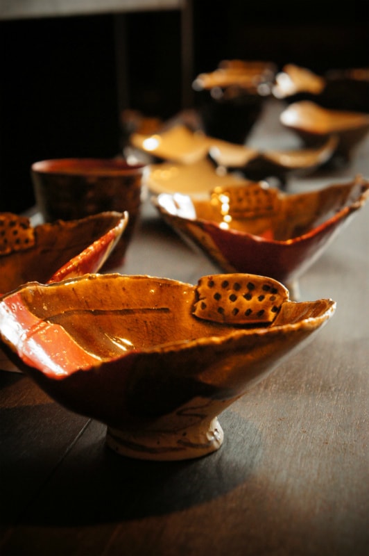 茨城・奥久慈大子町の陶芸体験のできるお店、liberte and galla。オリジナル陶器作り体験